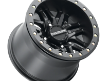 Aluminum Wheels 15x7 Ryno Beadlock UTV A91B Machined Face Satin Black 10 Offset 4 on 137 Bolt Pattern 113.9 Bore Raceline
