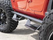 Jeep Cab-Length AL2 Drop Steps 18-20 Wrangler JL 4-Door Rough Country