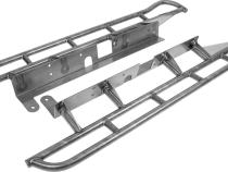 15-22 Chevy Colorado and 15-22 GMC Canyon HD Rock Sliders Short Bed Bare All Pro Off Road