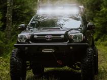 05-23 Toyota Tacoma Overland Roof Rack with 40 Inch Lightbar Cutout All Pro Off Road