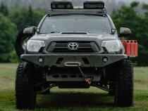 05-23 Toyota Tacoma Overland Roof Rack with 40 Inch Lightbar Cutout All Pro Off Road