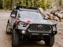 05-23 Toyota Tacoma Overland Roof Rack with 40 Inch Lightbar Cutout All Pro Off Road