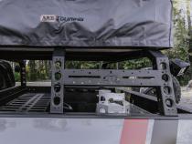 05-23 Toyota Tacoma Bed Rack Accessory Bar Short Bed Black Powdercoat All Pro Off Road