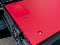 19-23 Jeep Gladiator Overland Tailgate Table Smooth Surface Red All Pro Off Road