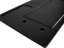 95-04 Toyota Tacoma Overland Tailgate Table Divided Cutting Board Black All Pro Off Road