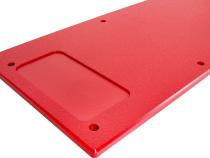 84-88 Toyota 4Runner Overland Tailgate Table Smooth Surface Red All Pro Off Road