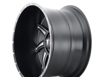 Vortex AT162 Satin Black Milled 24X14 5-127 -76MM 78.1MM Off Road Wheels American Truxx