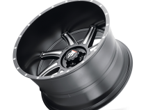 Vortex AT162 Satin Black Milled 24X14 5-127 -76MM 78.1MM Off Road Wheels American Truxx
