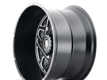 Cosmos AT1904 Gloss Black Milled 24X14 6-139.7 -76MM 106.1MM Off Road Wheels American Truxx