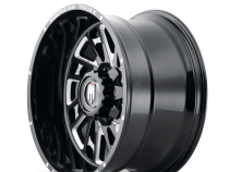 Blade AT1905 Gloss Black Milled 22X12 5-127 -44MM 78.1MM Off Road Wheels American Truxx