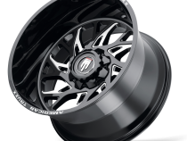Destiny AT1913 Gloss Black Milled 20X9 5-127/5-139.7 0MM 87.1MM Off Road Wheels American Truxx