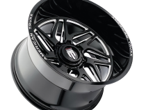 Goliath AT1917 Gloss Black Milled 22X12 5-127/5-139.7 -44MM 87.1MM Off Road Wheels American Truxx