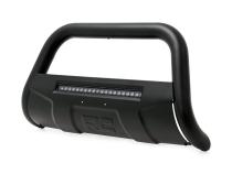 07-18 Silverado/Sierra 1500/ 07-19 SUV Bull Bar w/LED Light Bar Black Rough Country