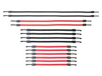 Flat Strap Bungee Cords (14pc Kit) PRP Seats