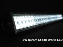 42 Inch Spot Dual Row 5D Optic OSRAM LED Bar Cali Raised LED