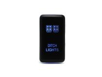 Toyota OEM Style Ditch Lights Switch Blue Cali Raised LED