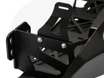 16-Up Tacoma Stealth Bumper 32 Inch LED Bar Combo Beam Bumper Light Bar-Blue-Tall 32 Inch Spot Beam with Relocation Mounts No Switch No Winch No D-Ring Cali Raised LED