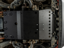 2005-2015 Toyota Tacoma Complete Skid Plate Collection Aluminum Raw Cali Raised LED