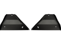 2005-2022 Toyota Tacoma Lower Control Arm Skid Plate - Steel Powercoat Black Cali Raised LED