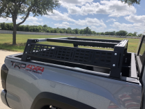 Mid Height 10 Inch Overland Bed Rack Short Bed Cali Raised LED