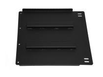 2014-Present 4Runner Transmission Skid Plate Aluminum/Raw Cali Raised LED