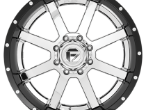 Aluminum Wheels 20X10 Maverick D260 5 On 139.7/5 On 150 Chrome/Gloss Black Lip 110.1 Bore -19 Offset Fuel Off Road Wheels