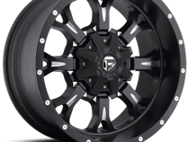 Aluminum Wheels 18X9 Krank D517 5 On 114.3/5 On 127 Matte Black/Milled 78.1 Bore 1 Offset Fuel Off Road Wheels