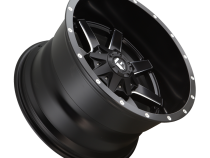 Aluminum Wheels 18X9 Maverick D538 5 On 114.3/5 On 127 Black/Milled 78.1 Bore 1 Offset Fuel Off Road Wheels