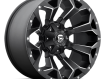 Aluminum Wheels 22X9.5 Assault D546 5 On 139.7/5 On 150 Matte Black Milled 110.3 Bore 20 Offset 8 Spoke Fuel Off Road Wheels