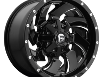 Aluminum Wheels 20X12 Cleaver D574 5 On 114.3/5 On 127 Gloss Black/Milled 78.1 Bore -44 Offset 8 Spoke Fuel Off Road Wheels