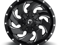 Aluminum Wheels 22X12 Cleaver D574 5 On 114.3/5 On 127 Gloss Black/Milled 78.1 Bore -44 Offset 8 Spoke Fuel Off Road Wheels