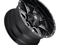 Aluminum Wheels 18X9 Maverick D610 5 On 114.3/5 On 127 Gloss Black/Milled 72.6 Bore -12 Offset Fuel Off Road Wheels