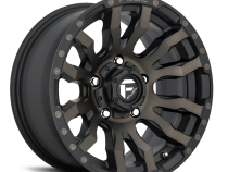 Aluminum Wheels 22X12 Blitz D674 5 On 127 Matte Black Double Dark Tint 71.5 Bore -44 Offset Multi Spoke Fuel Off Road Wheels