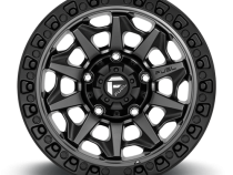 Aluminum Wheels 15X8 Covert D716 5 On 114.3 Matte Gunmetal Gray Black Bead Ring 72.7 Bore -19 Offset Multi Spoke Fuel Off Road Wheels