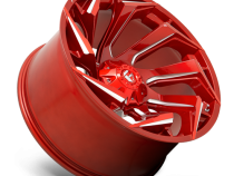 Aluminum Wheels 17X9 Reaction D754 5 On 114.3/5 On 127 Candy Red/Milled 78.1 Bore 1 Offset Fuel Off Road Wheels