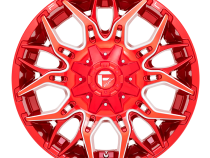 Aluminum Wheels 20X9 Twitch D771 5 On 114.3/5 On 127 Candy Red Milled 78 Bore 1 Offset Fuel Off Road Wheels