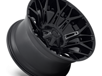 Aluminum Wheels 22X12 Twitch D772 5 On 114.3/5 On 127 Blackout 78 Bore -44 Offset Fuel Off Road Wheels