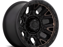 Aluminum Wheels 17X9 Traction D824 5 On 127 Matte Black Double Dark Tint 71.5 Bore 1 Offset Fuel Off Road Wheels
