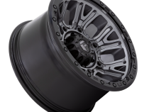 Aluminum Wheels 17X9 Traction D825 5 On 127 Gunmetal Gray/Black Ring 71.5 Bore 1 Offset Fuel Off Road Wheels