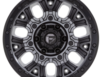 Aluminum Wheels 17X9 Traction D825 5 On 127 Gunmetal Gray/Black Ring 71.5 Bore 1 Offset Fuel Off Road Wheels