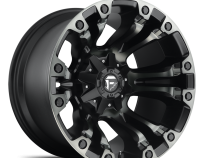 Aluminum Wheels 17X9 Vapor D851 5 On 114.3/5 On 127 Matte Black Gray Tint 78.1 Bore 1 Offset Fuel Off Road Wheels