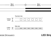 FlexLight LED Strip Red Single Diode Dynamics