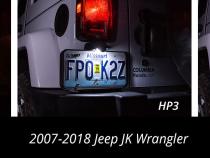 Wrangler JK 4dr Interior Kit Stage 1 Red Diode Dynamics