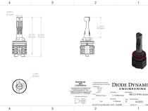 880/881 White SL2 LED Bulb Each Diode Dynamics