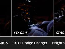 Interior LED Kit for 2011-2023 Dodge Charger, Cool White Stage 1 Diode Dynamics