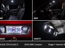 Interior LED Kit for 2015-2022 GMC Canyon, Cool White Stage 1 Diode Dynamics