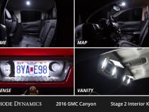 Interior LED Kit for 2015-2022 GMC Canyon, Cool White Stage 1 Diode Dynamics