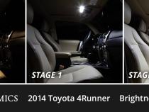 Interior LED Kit for 2010-2024 Toyota 4Runner, Cool White Stage 1 Diode Dynamics