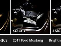 Interior LED Kit for 2010-2014 Ford Mustang, Cool White Stage 2 Diode Dynamics