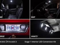 Interior LED Kit for 2007-2013 Chevrolet Silverado, Cool White Stage 1 Diode Dynamics